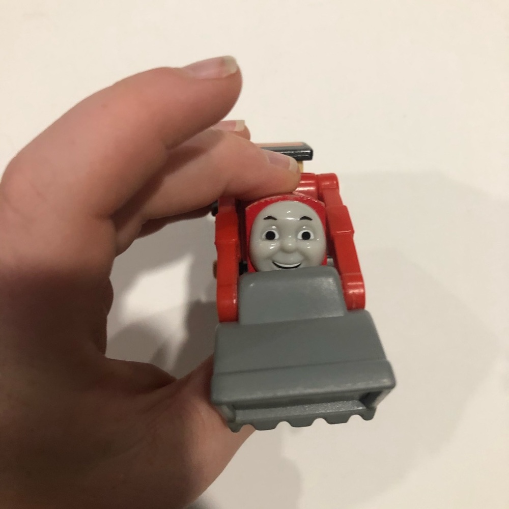 Thomas the train toy red Black gray